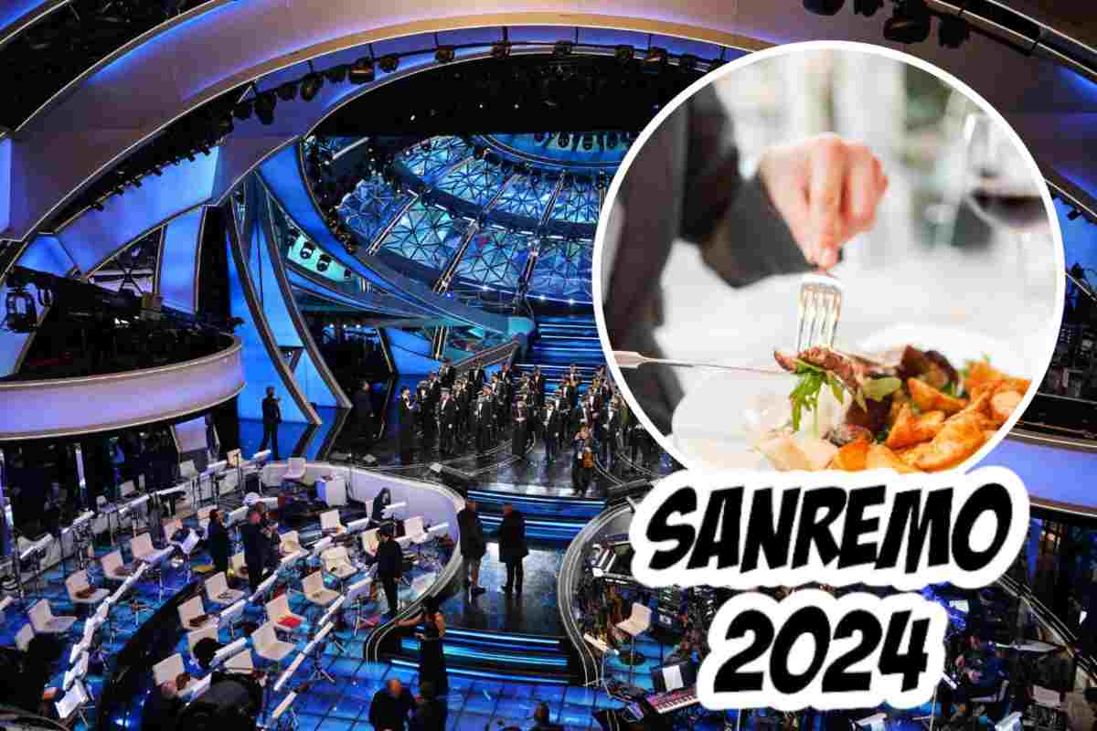 cosa mangiano i cantanti al festival di Sanremo