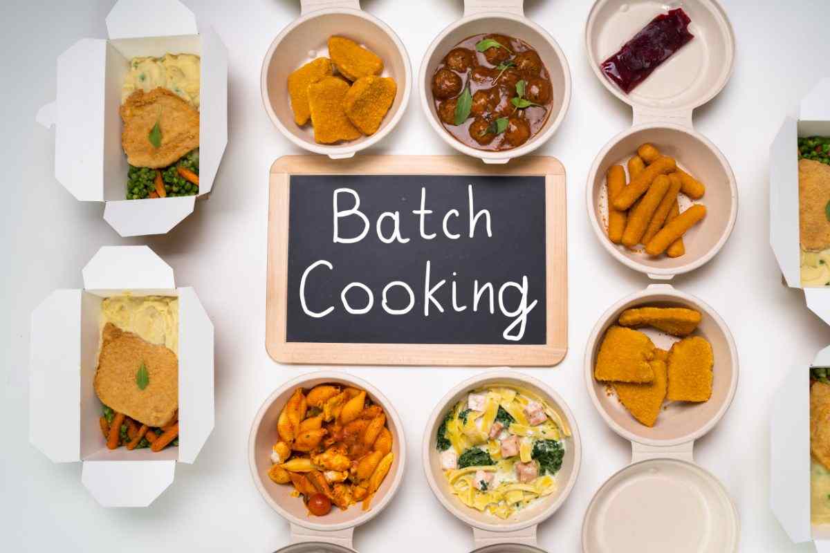 Batch cooking fa risparmiare tempo e denaro