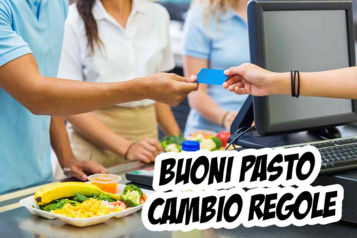 Nuove regole per l'uso dei buoni pasto