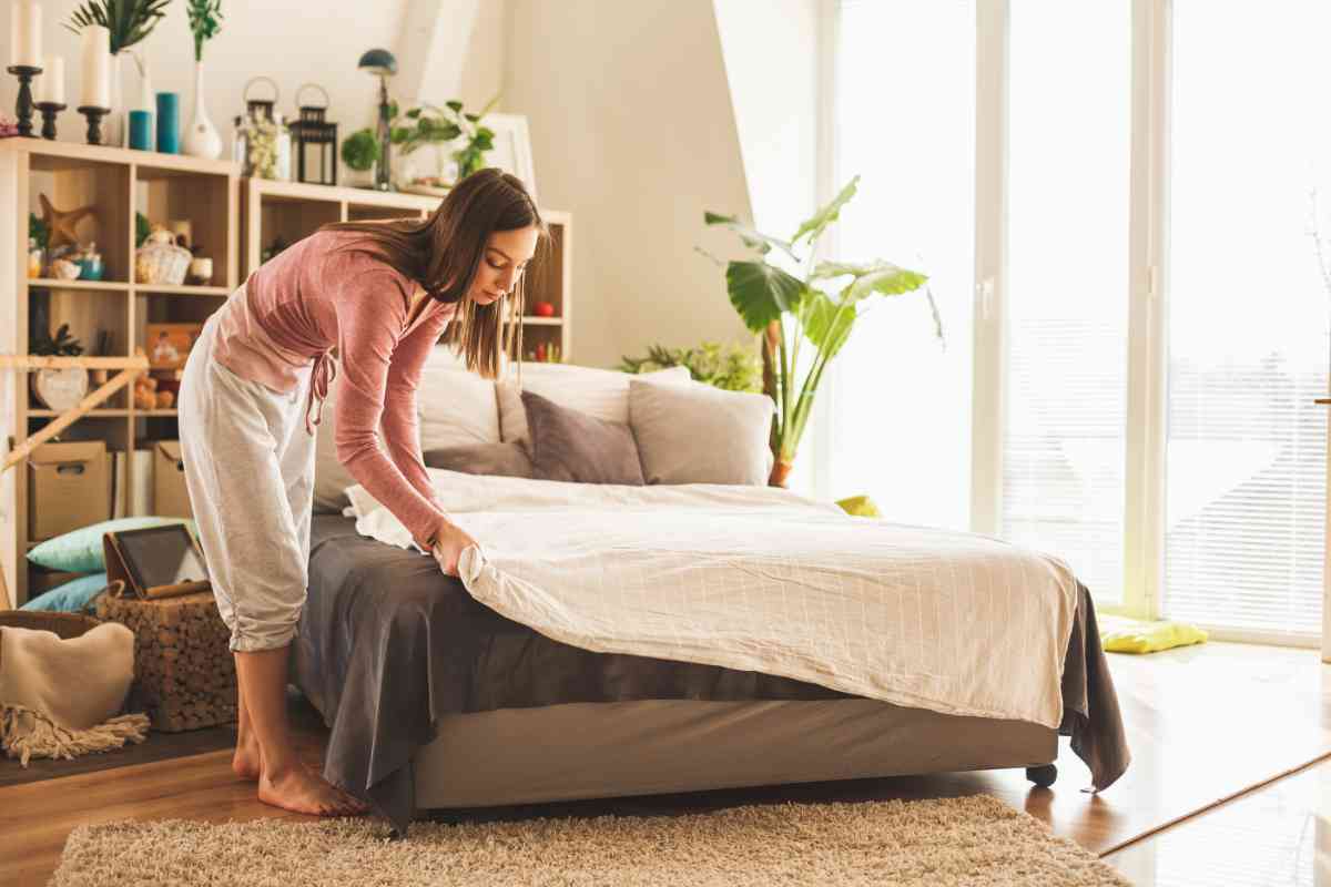 Fare il letto: se lo fai così avrai benefici