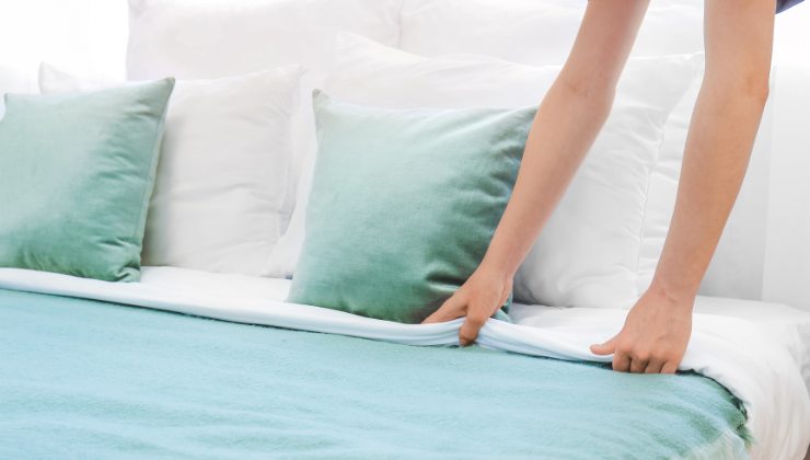 Fare il letto: se lo fai così avrai benefici 