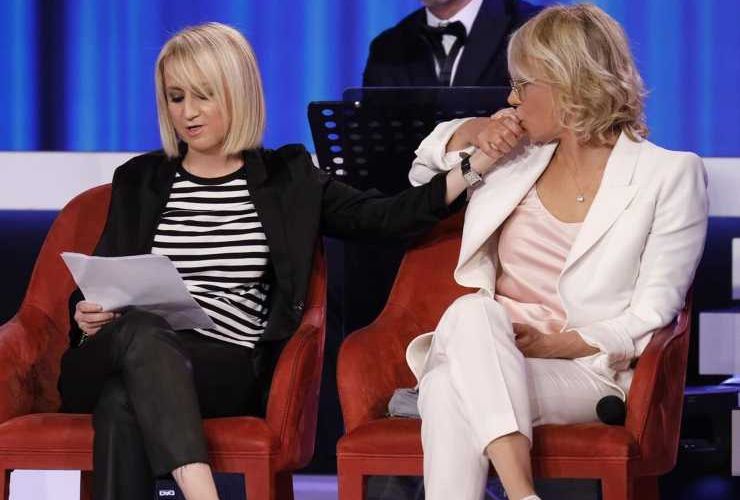 Maria de Filippi scoppia in lacrime