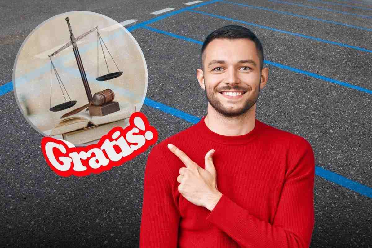 Parcheggio strisce blu gratis bella novità