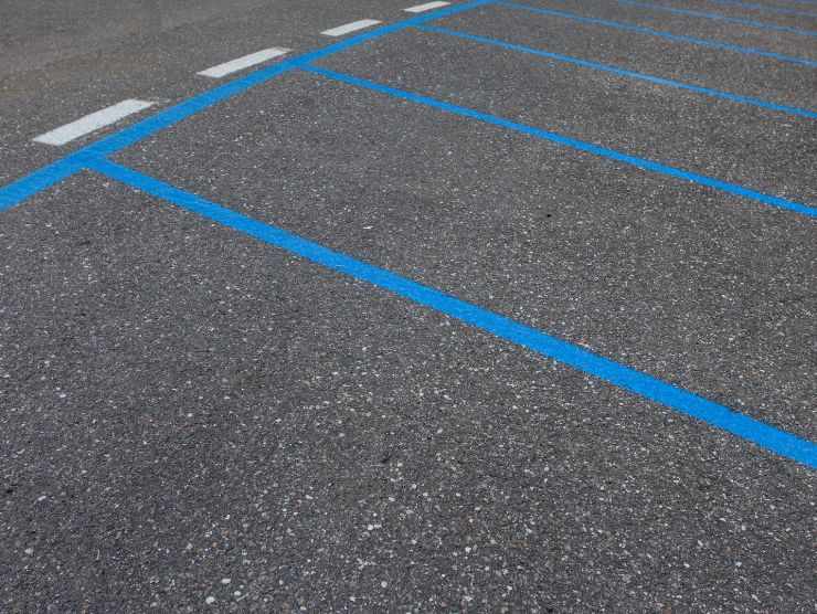 Parcheggio strisce blu gratis