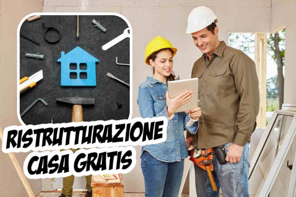 Ristrutturare casa gratis senza Superbonus