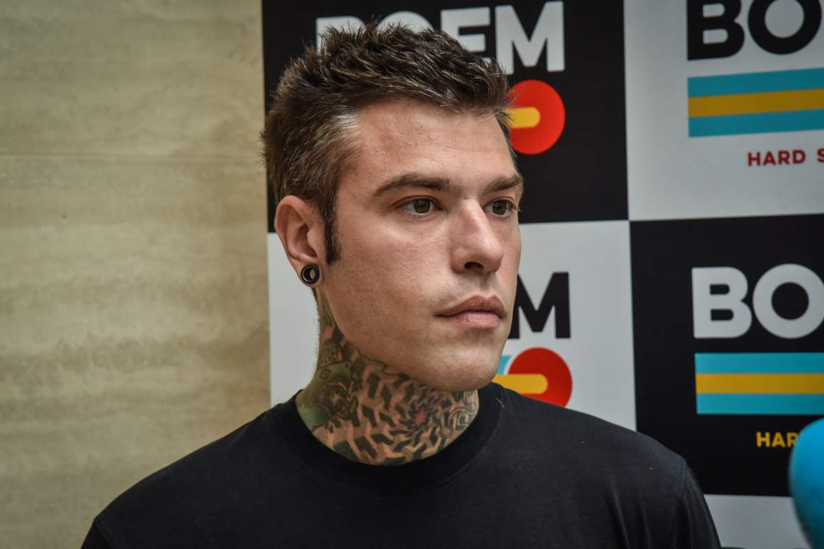 Il terribile momento di Fedez,