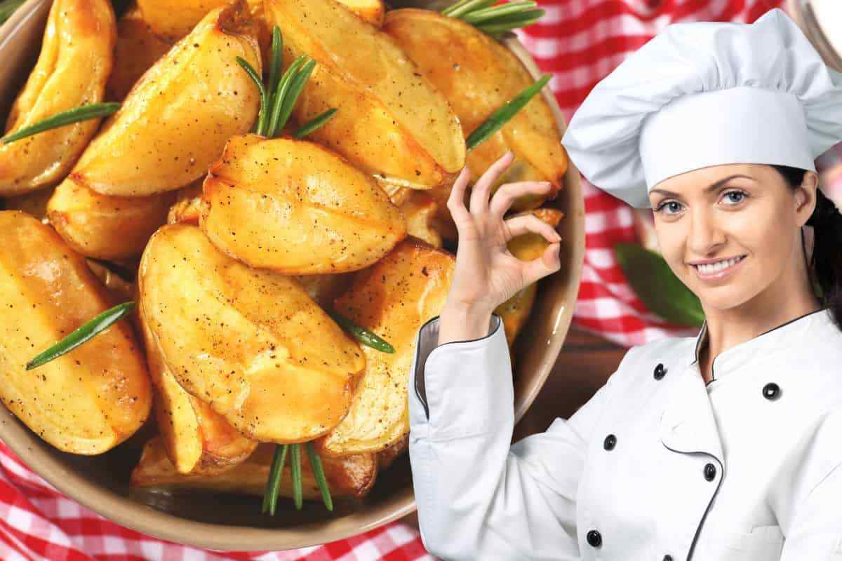 ricetta patate al forno croccanti