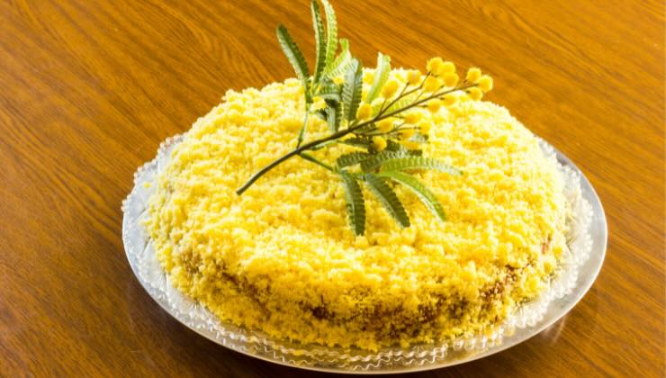 Torta mimosa: ingredienti e preparazione