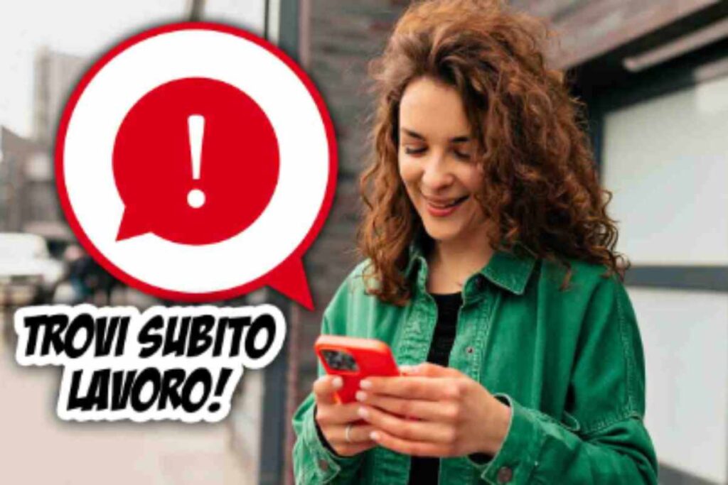 Trucco online per trovare immediatamente lavoro